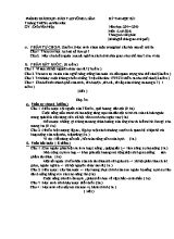 Đề thi học kì I năm học 2014 - 2015 môn Lịch sử 6 - Trường THCS Lưu Văn Mót
